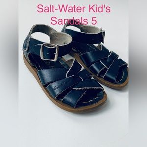 Salt water sandals for kids